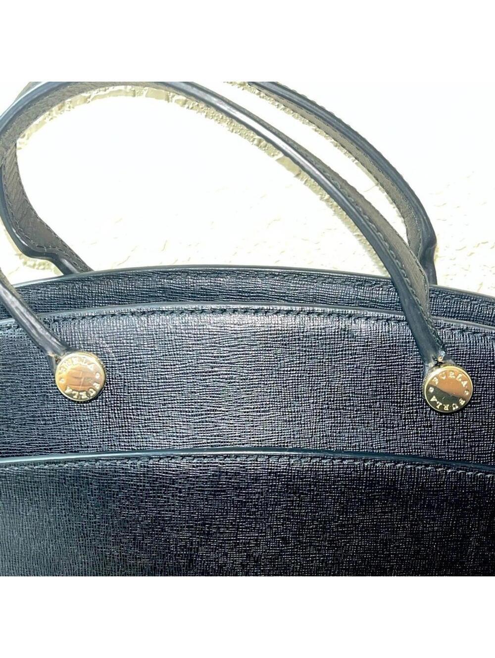FURLA Agata Black Saffiano Leather Crossbody Handbag - Picture 14 of 16